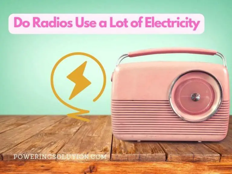 do radios use a lot of electricity