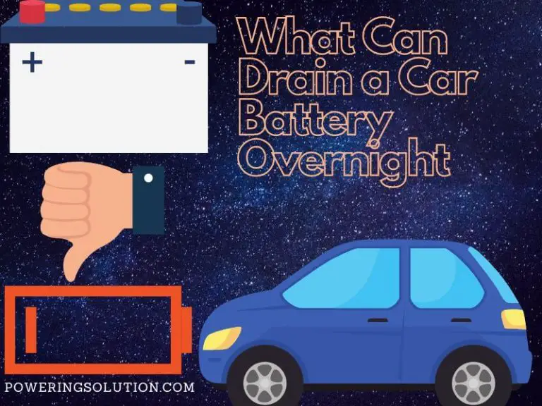 what can drain a car battery overnight