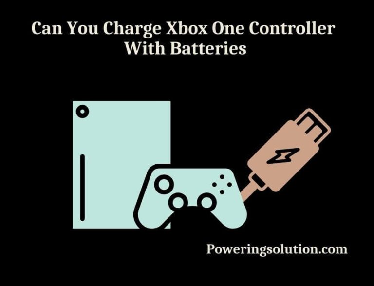 Can You Charge Xbox One Controller With Batteries? (How to Charge It