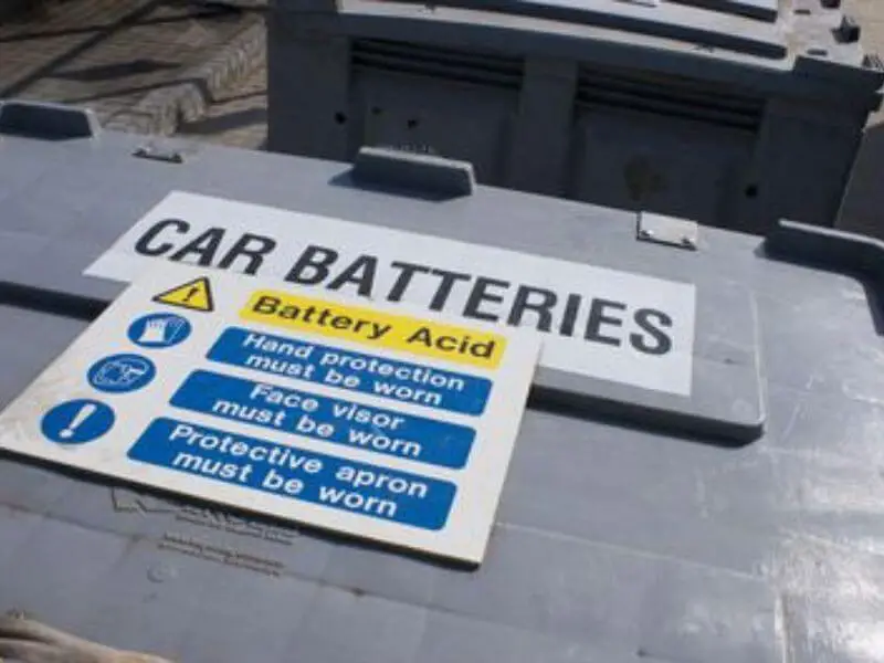 car battery acid name
