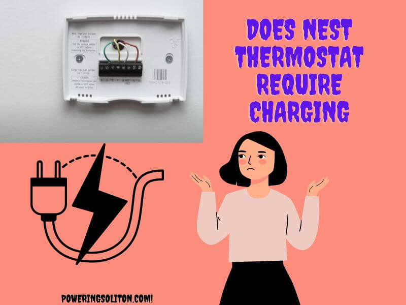 does nest thermostat require charging