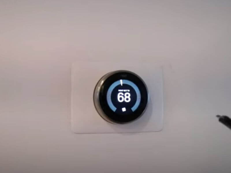 how do you charge a nest thermostat