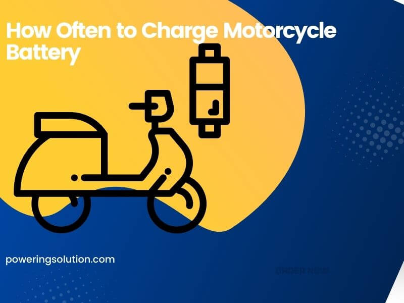 how often to charge motorcycle battery