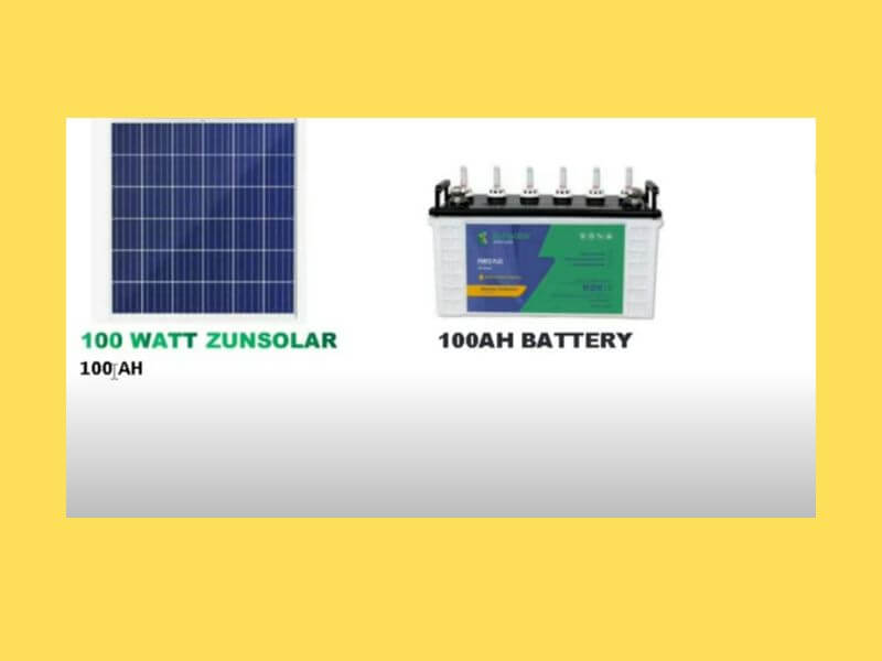 what size solar panel to charge 100ah battery