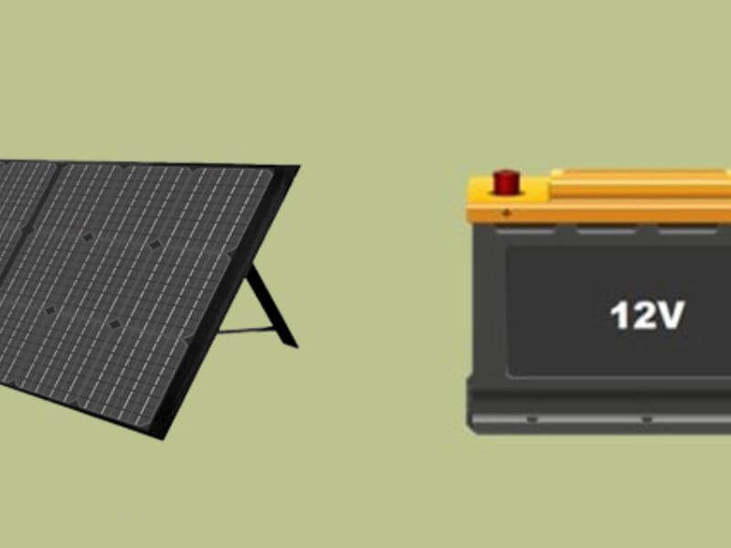 will a 40 watt solar panel charge a 12 volt battery