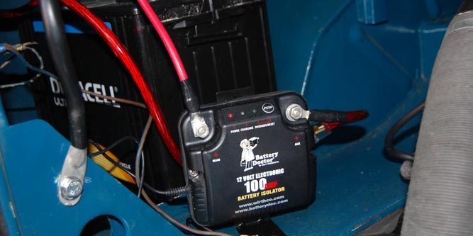 how do you install a battery isolator