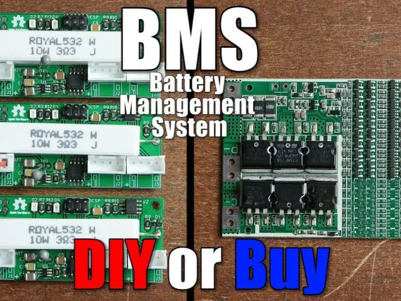 how to connect bms to battery