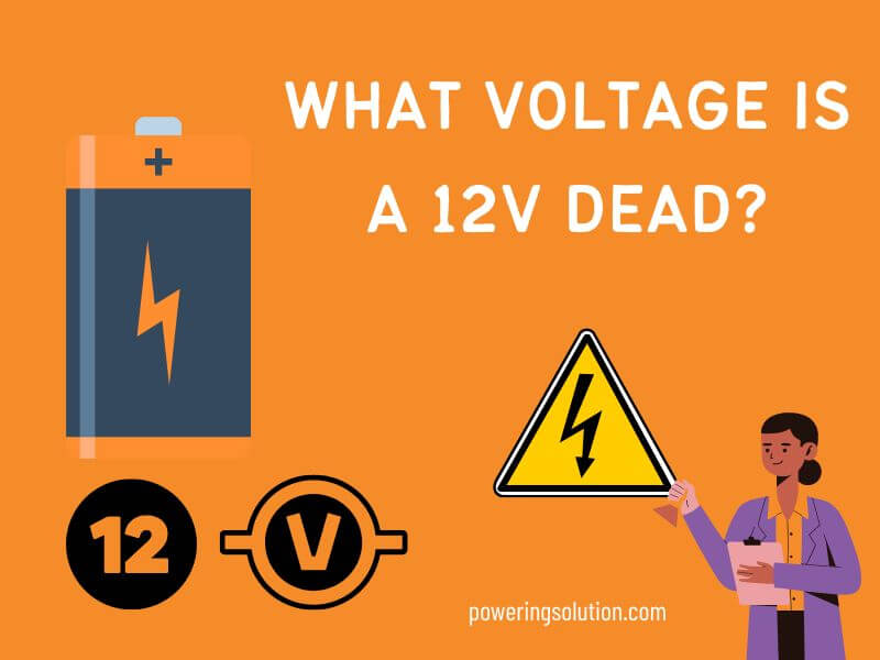 what voltage is a 12v dead