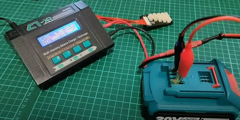 can you charge an 18v battery with a 20v charger