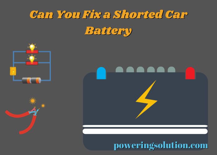 can you fix a shorted car battery