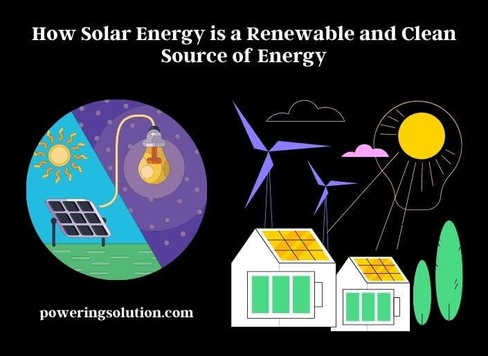 how solar energy is a renewable and clean source of energy