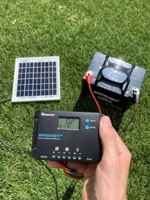 what capacity solar panel is required to charge a 12v 7ah battery