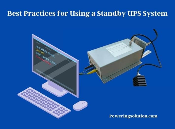 best practices for using a standby ups system (1)