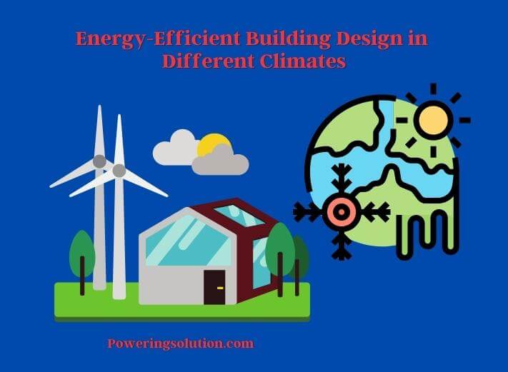 energy-efficient building design in different climates