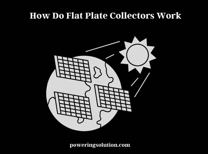 how do flat plate collectors work