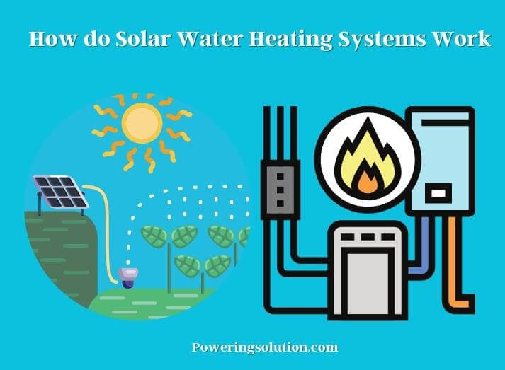 how do solar water heating systems work