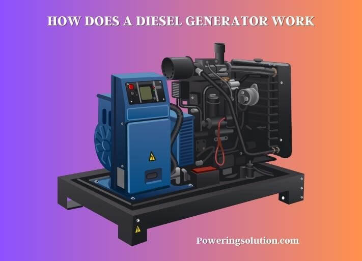 how does a diesel generator work