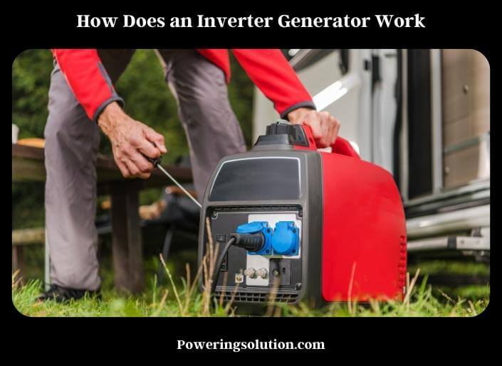 how does an inverter generator work
