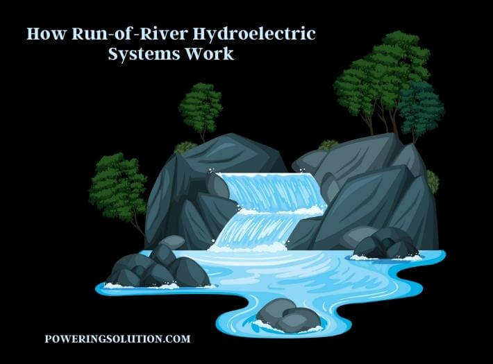 how run-of-river hydroelectric systems work