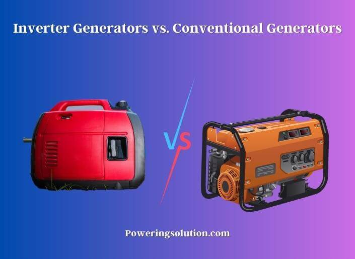 inverter generators vs. conventional generators