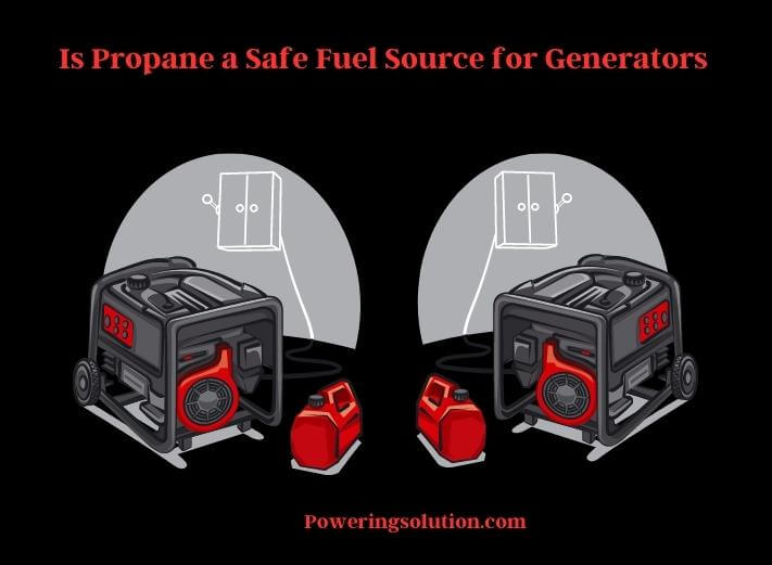 is propane a safe fuel source for generators