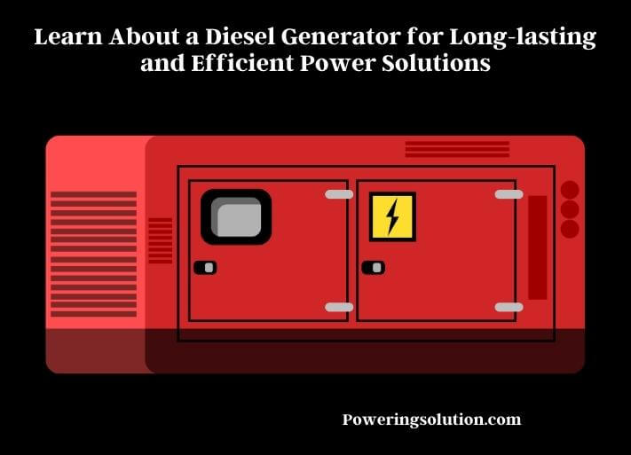 learn about a diesel generator for long-lasting and efficient power solutions (1)
