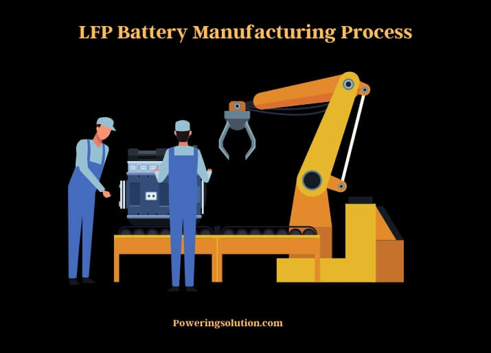 lfp battery manufacturing process