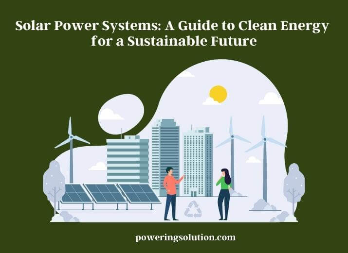 solar power systems a guide to clean energy for a sustainable future