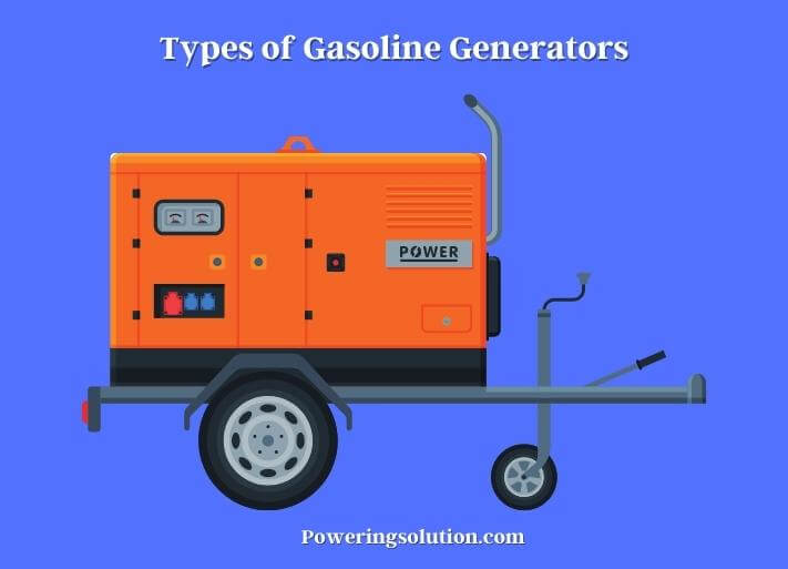 types of gasoline generators