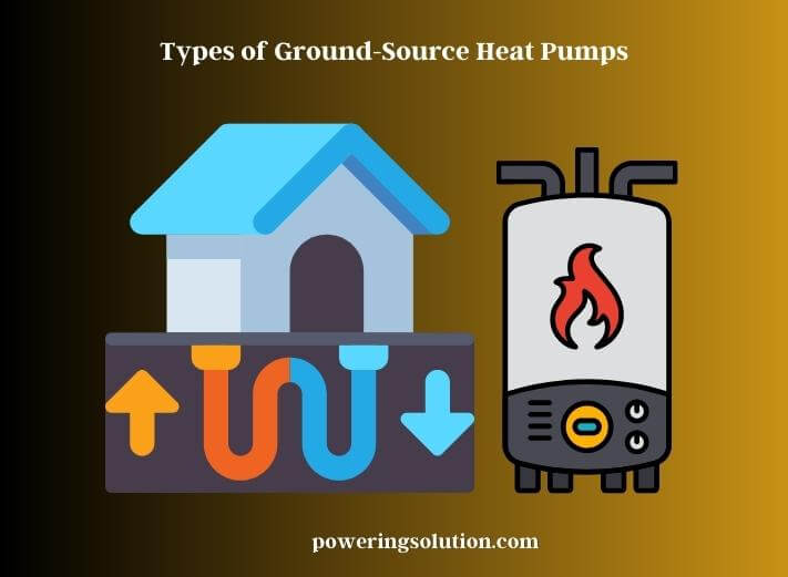 types of ground-source heat pumps