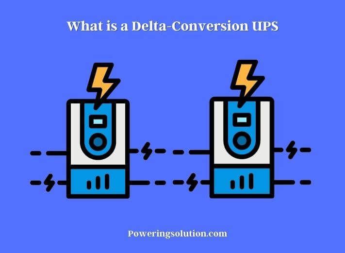 what is a delta-conversion ups