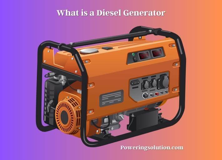what is a diesel generator