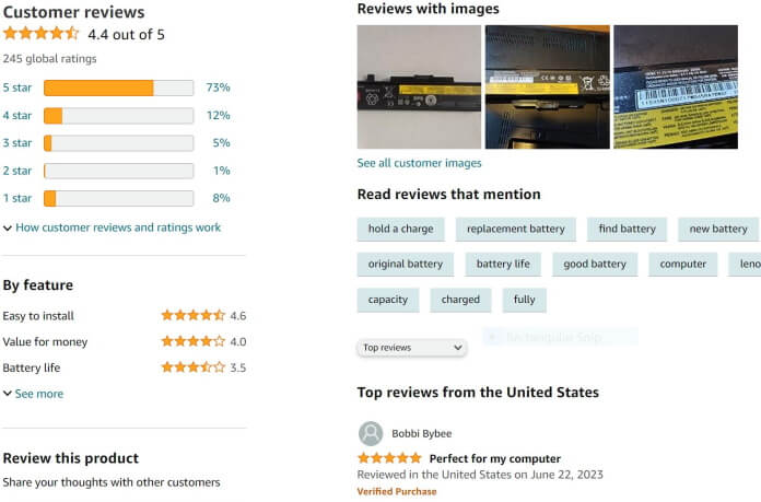 comprehensive analysis of users positive and negative reviews